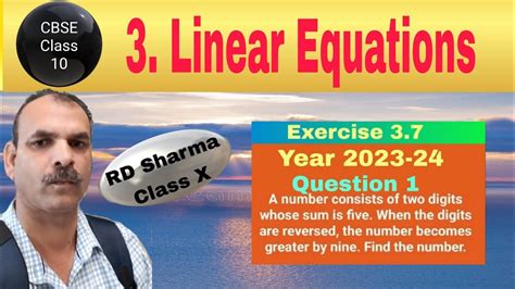 a number consists of two digits whose sum is 5|A number consists of two digits whose sum is five. When the .